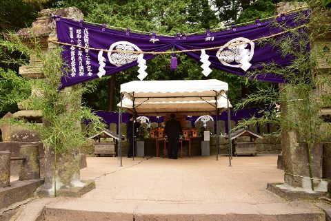 Byakko Corps Memorial Ceremony (Aizuwakamatsu)（出典ページの画像）